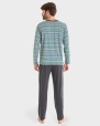 PIJAMA HOME LLARG VERD