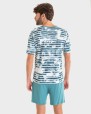 PIJAMA HOME VERD I GRIS