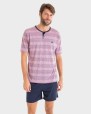 PIJAMA HOMBRE ROSA