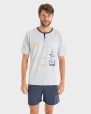 PIJAMA HOMBRE GRIS VIGORÉ
