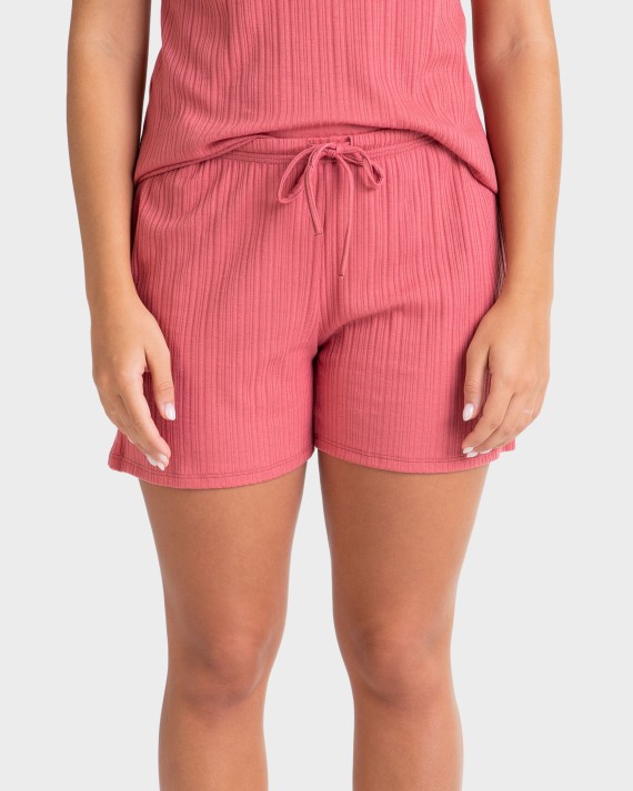 PANTALÓN MUJER CORTO CORAL