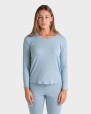 CAMISETA MUJER MANGA LARGA VERDE