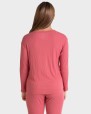 CAMISETA MUJER MANGA LARGA CORAL