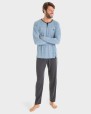 PIJAMA HOME LLARG VIGORÉ VERD