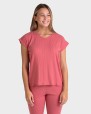 CAMISETA MUJER MANGA CORTA CORAL