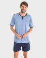 PIJAMA HOME CURT BLAU