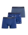 PACK DE TRES BOXERS DE PUNT D'HOME EN BLAU