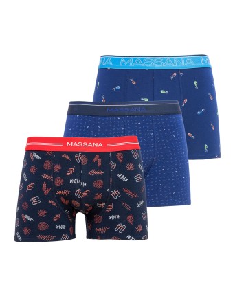 PACK DE TRES BOXERS DE...