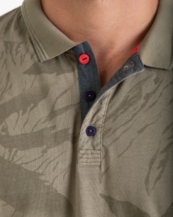 POLO HOMBRE CAQUI