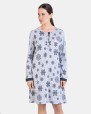 CAMISOLA LARGA DE INVIERNO GRIS