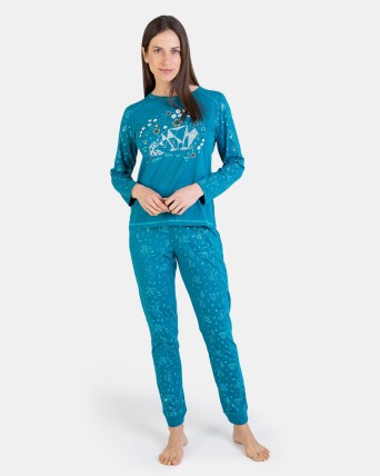 Tenue d'intérieur femme azul Massana Homewear