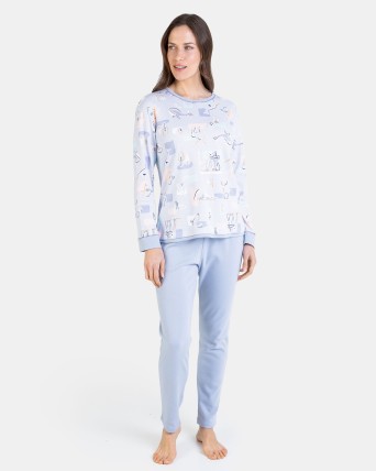 PIJAMA DONA "MONO"