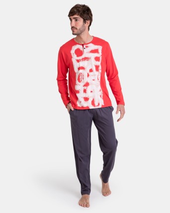 Pijamas polar de Hombre para Invierno