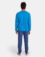 PIJAMA AZUL 100% ALGODÓN