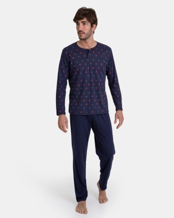 PIJAMA DE PUNTO FINO 100%...