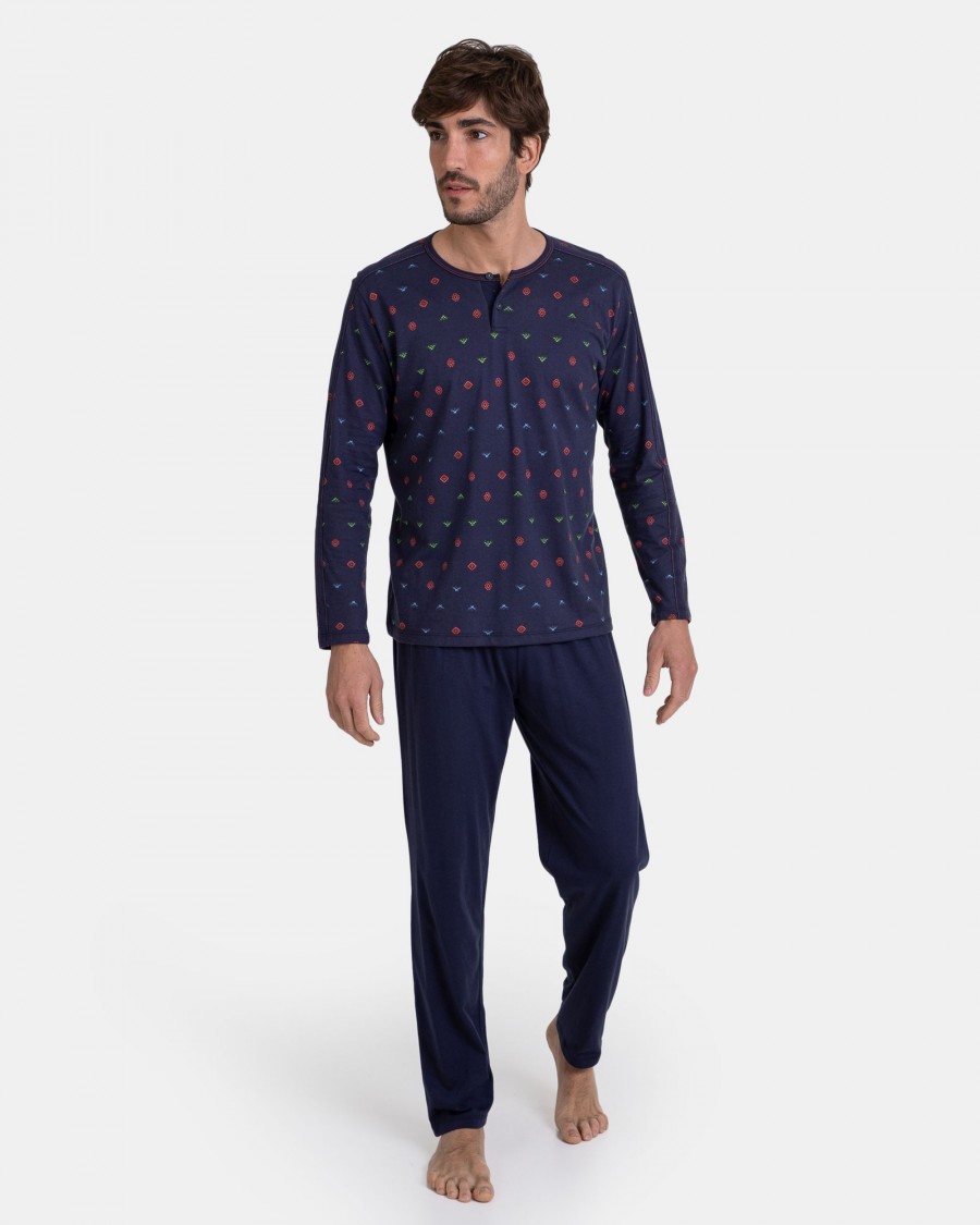 PIJAMA DE PUNTO FINO 100% ALGODÓN
