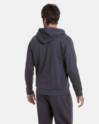 SUDADERA HOMBRE MIX & MATCH GRIS