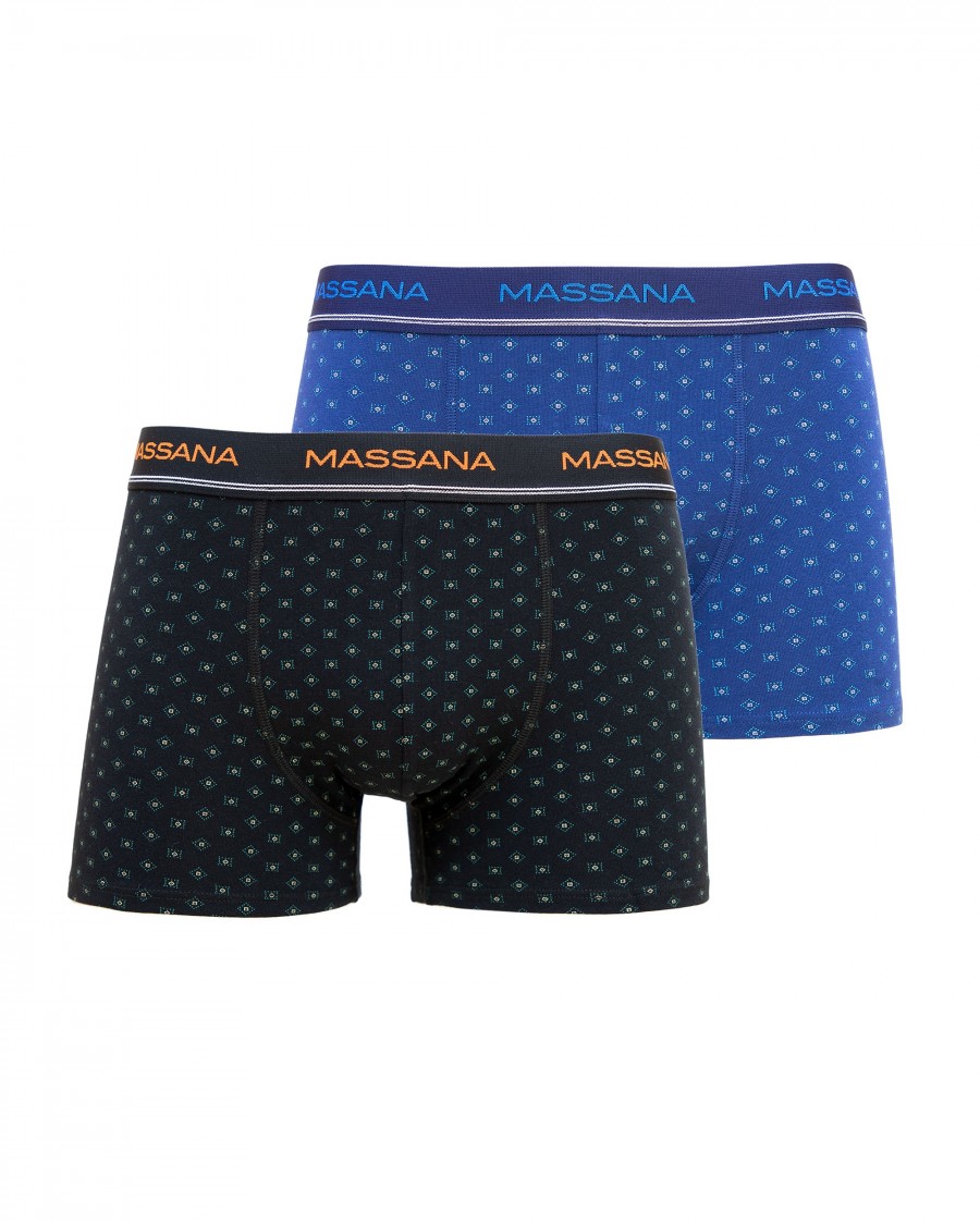 PACK DE DOS BOXERS DE PUNTO DE HOMBRE ESTAMPADO