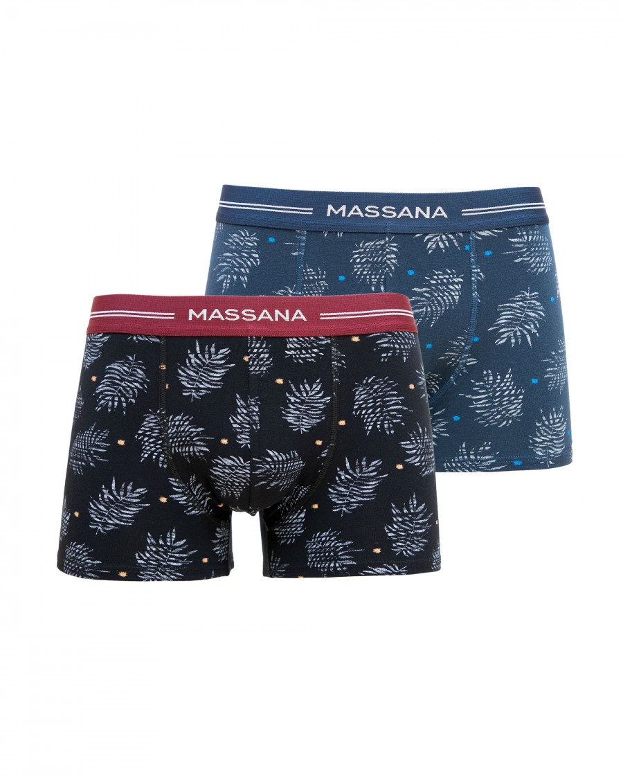 PACK DE DOS BOXERS DE PUNTO DE HOMBRE ESTAMPADO