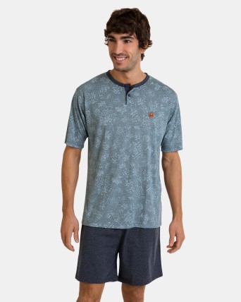 Pijama curt d'home de punt...