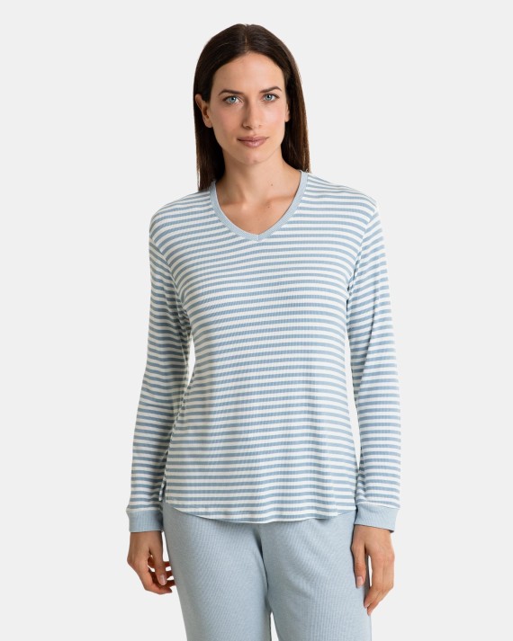 Camiseta larga pijama mujer hotsell