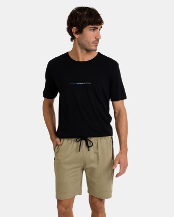 Bermuda sport de hombre en color beige