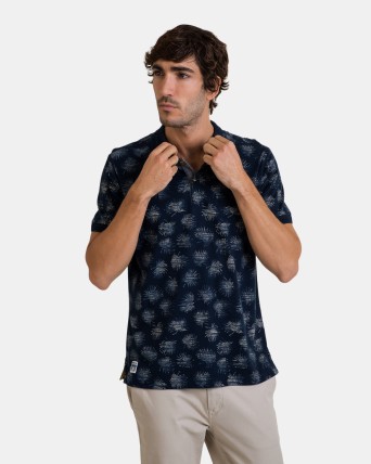 Polos estampados hombre on sale