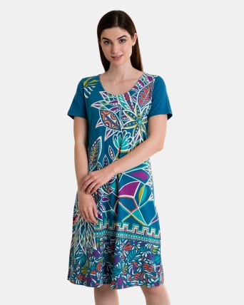 Vestidos Playeros Vestidos Cortos Algodon Mujer Vestido De Playa