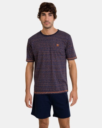 Pijama curt d'home de punt...