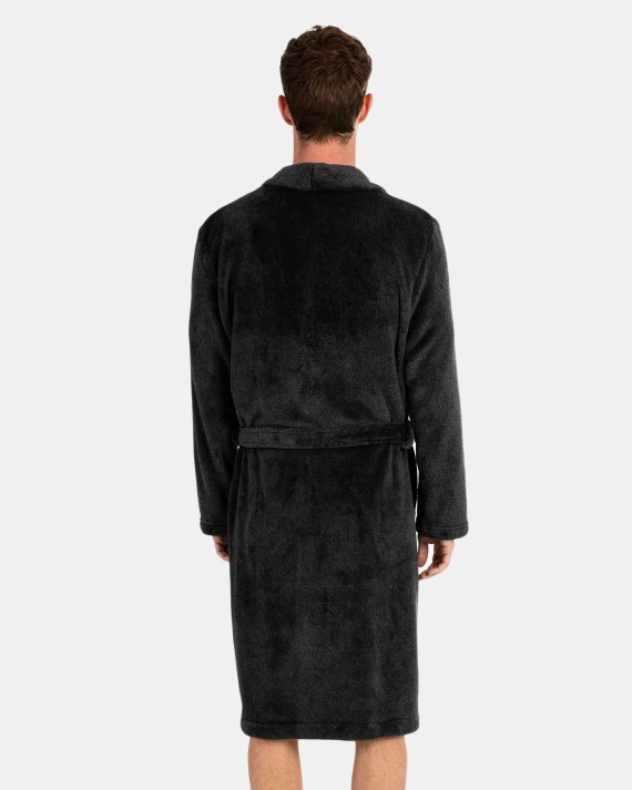 Bata Massana Bata Hombre Invierno Bata Larga Para Hombre Estampado