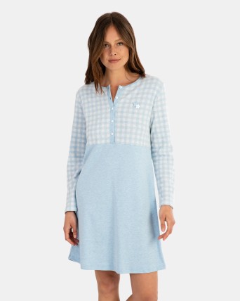 Short long-sleeved...