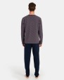 Men's blue knit pyjamas