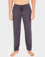 Pantalons de pijama llarg d'home de punt en color gris