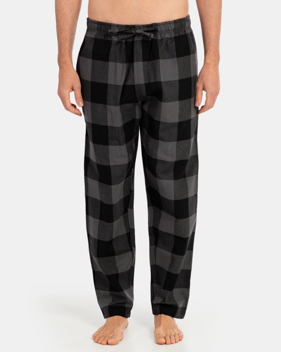 Men's long plain pajama pants