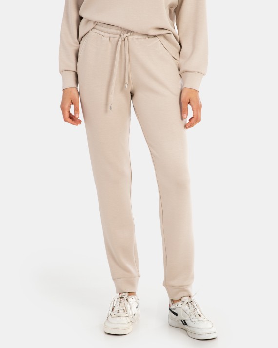 Women's long relaxed homewear trousers