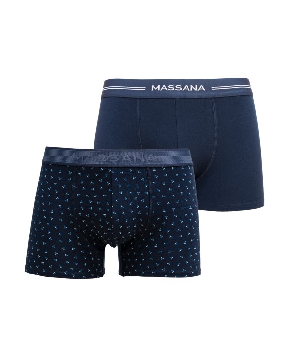 PACK 2 BOXER HOME BLAU ESTAMPAT I LLIS