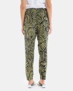 Pantalón recto de mujer estampado