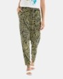 Pantalón recto de mujer estampado