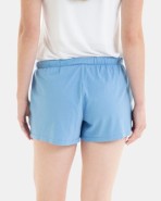 Short de mujer de algodón en color azul