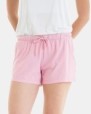 Short de mujer de algodón en color rosa