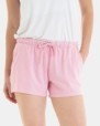 Short de mujer de algodón en color rosa