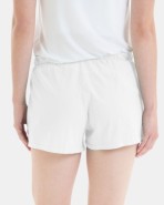 Short de mujer de algodón en color blanco