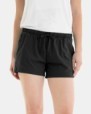 Short de mujer de algodón en color negro