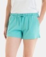 Short de mujer de algodón en color verde