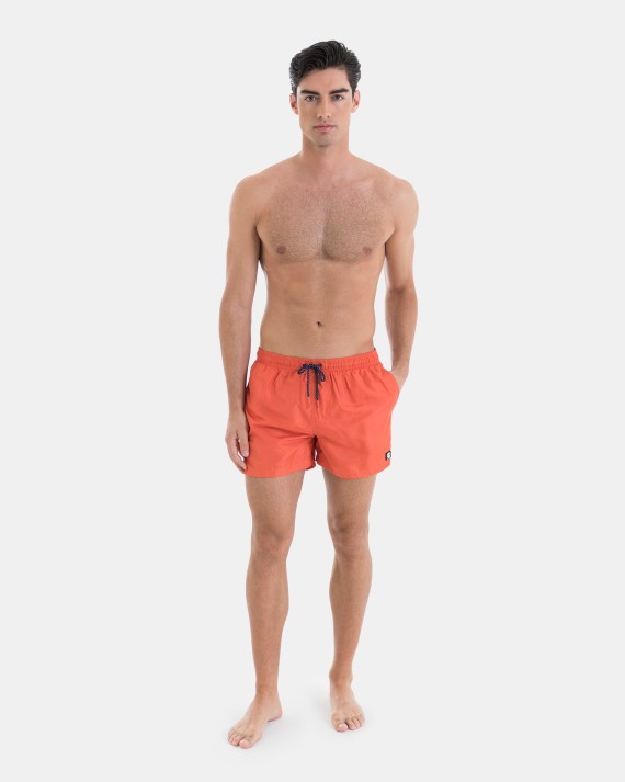 BAÑADOR DE HOMBRE BERMUDA COLOR NARANJA