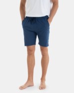 BERMUDA FELPA DE HOMBRE EN COLOR AZUL