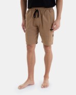 BERMUDA FELPA DE HOMBRE EN COLOR MARRÓN