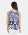 CAMISETA DE MUJER DE TIRANTES ESTAMPADA