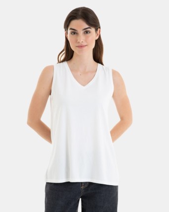 CAMISETA BÁSICA DE MUJER...