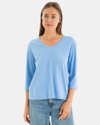 CAMISETA BÁSICA DE MUJER...